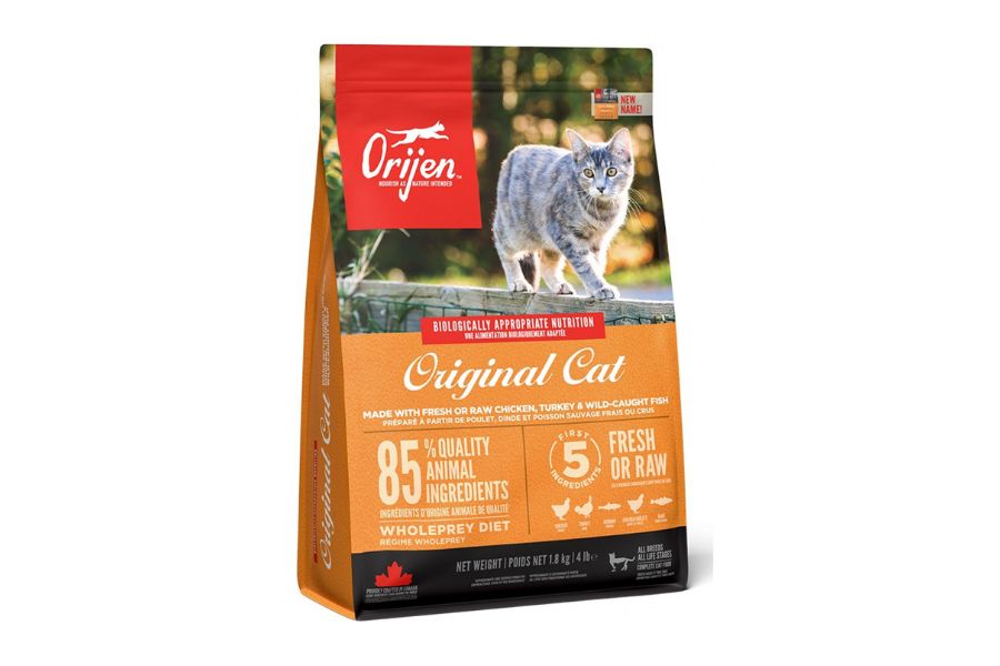 Κριτική για την ξηρά τροφή Orijen Original Cat